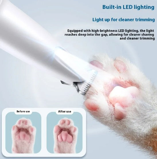 Veluna PawPerfect™ Recortador de patas y amolador de uñas 2 en 1 para mascotas