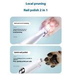 Veluna PawPerfect™ Recortador de patas y amolador de uñas 2 en 1 para mascotas